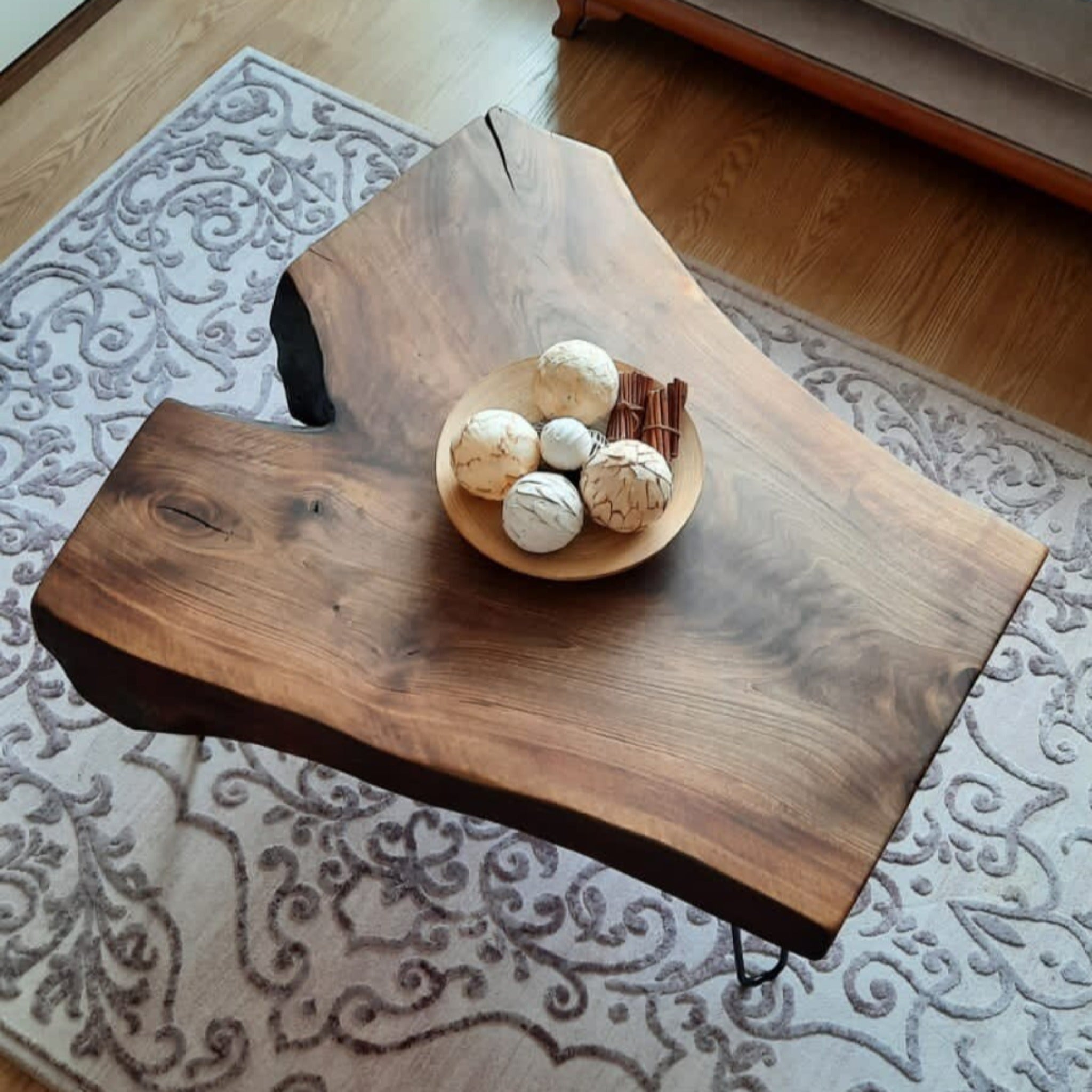 Custom Live edge Coffee Table - Coffee table - Iron's Custom Wood