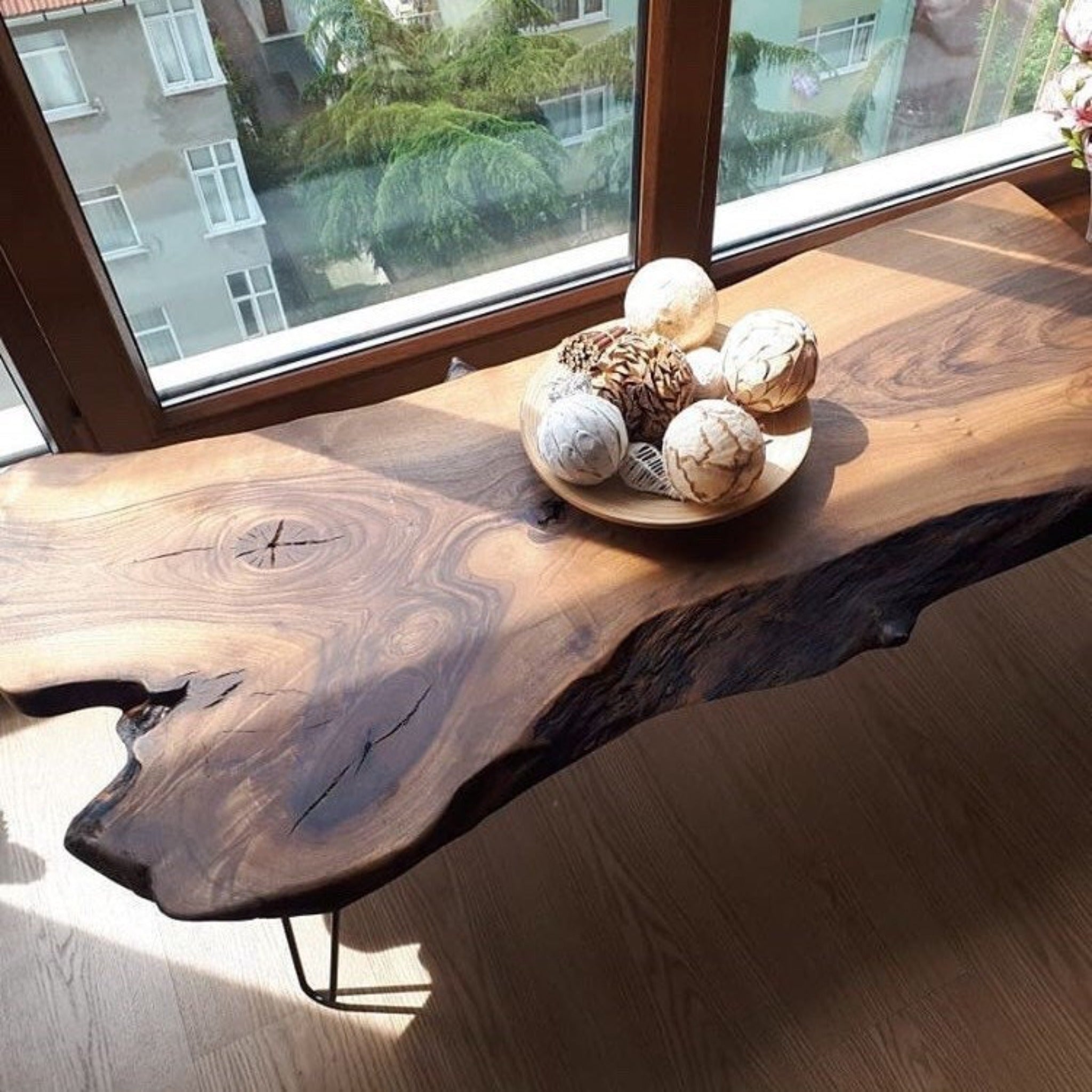 Custom Live edge Coffee Table - Coffee table - Iron's Custom Wood