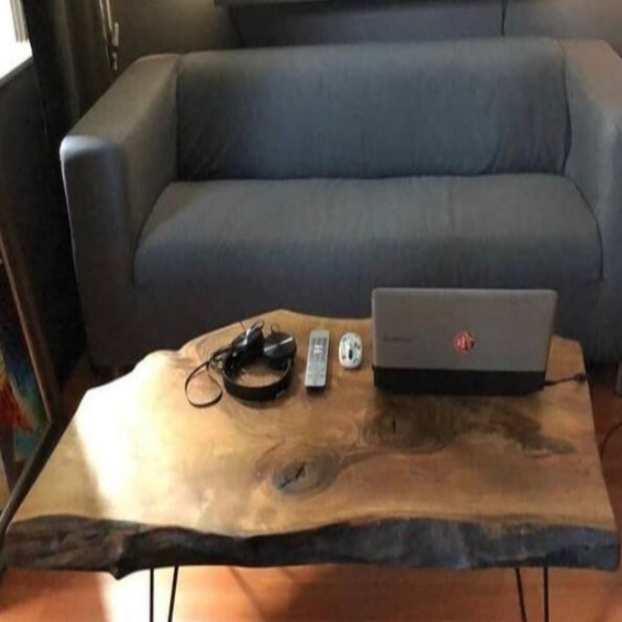 Custom Live edge Coffee Table - Coffee table - Iron's Custom Wood