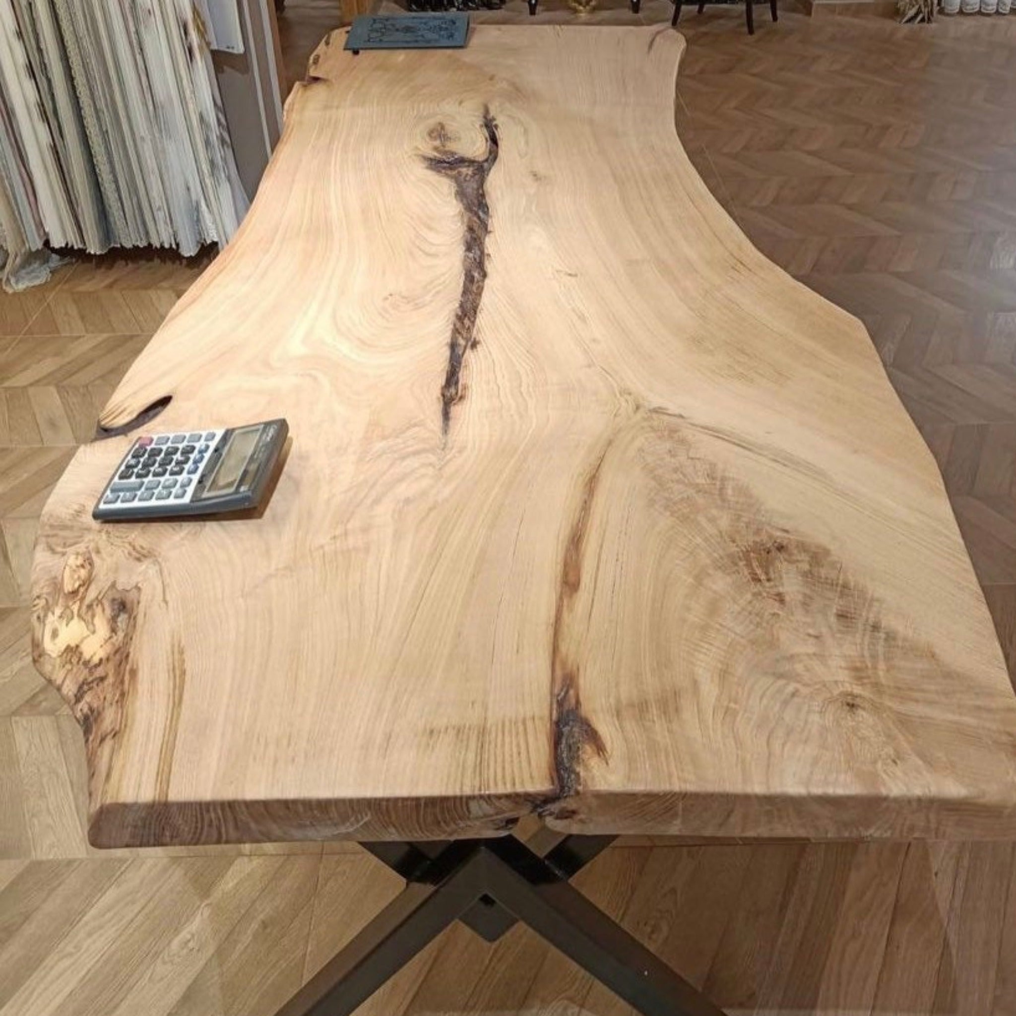 Farmhouse table | Rustic table - Iron's Custom Wood