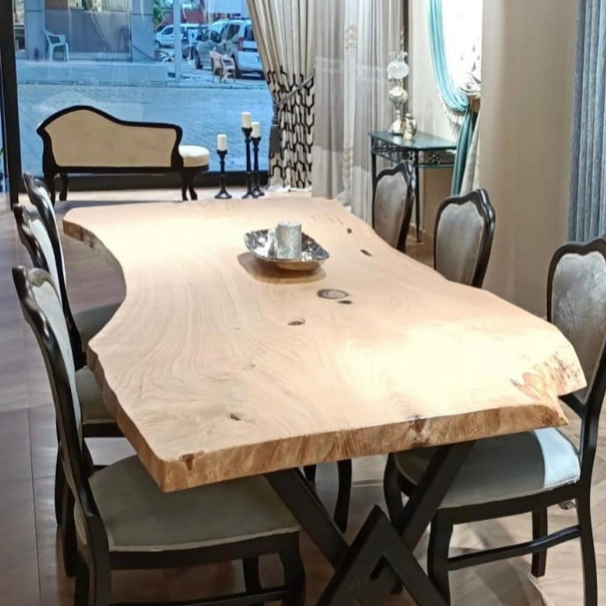 Farmhouse table | Rustic table - Iron's Custom Wood