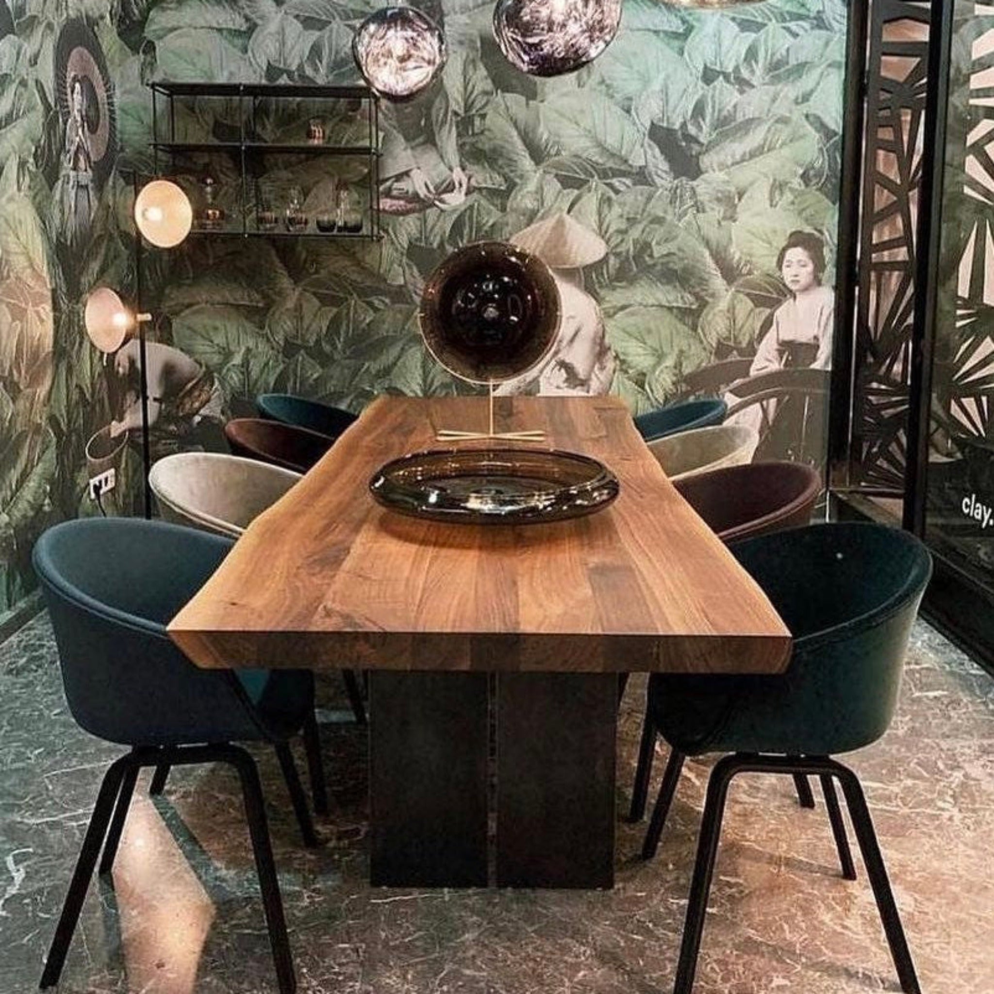 Kitchen Dining Table - Iron's Custom Wood