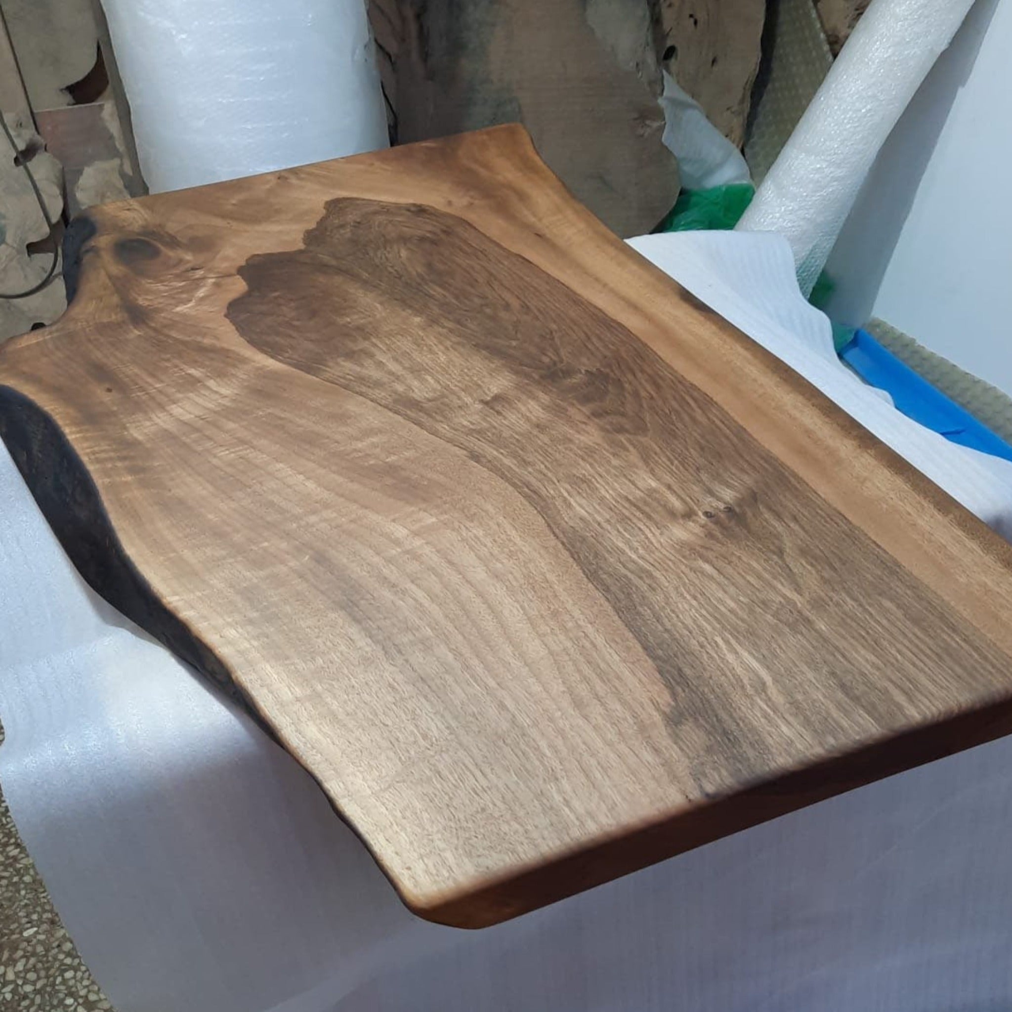 Live Edge Coffee Table - Iron's Custom Wood