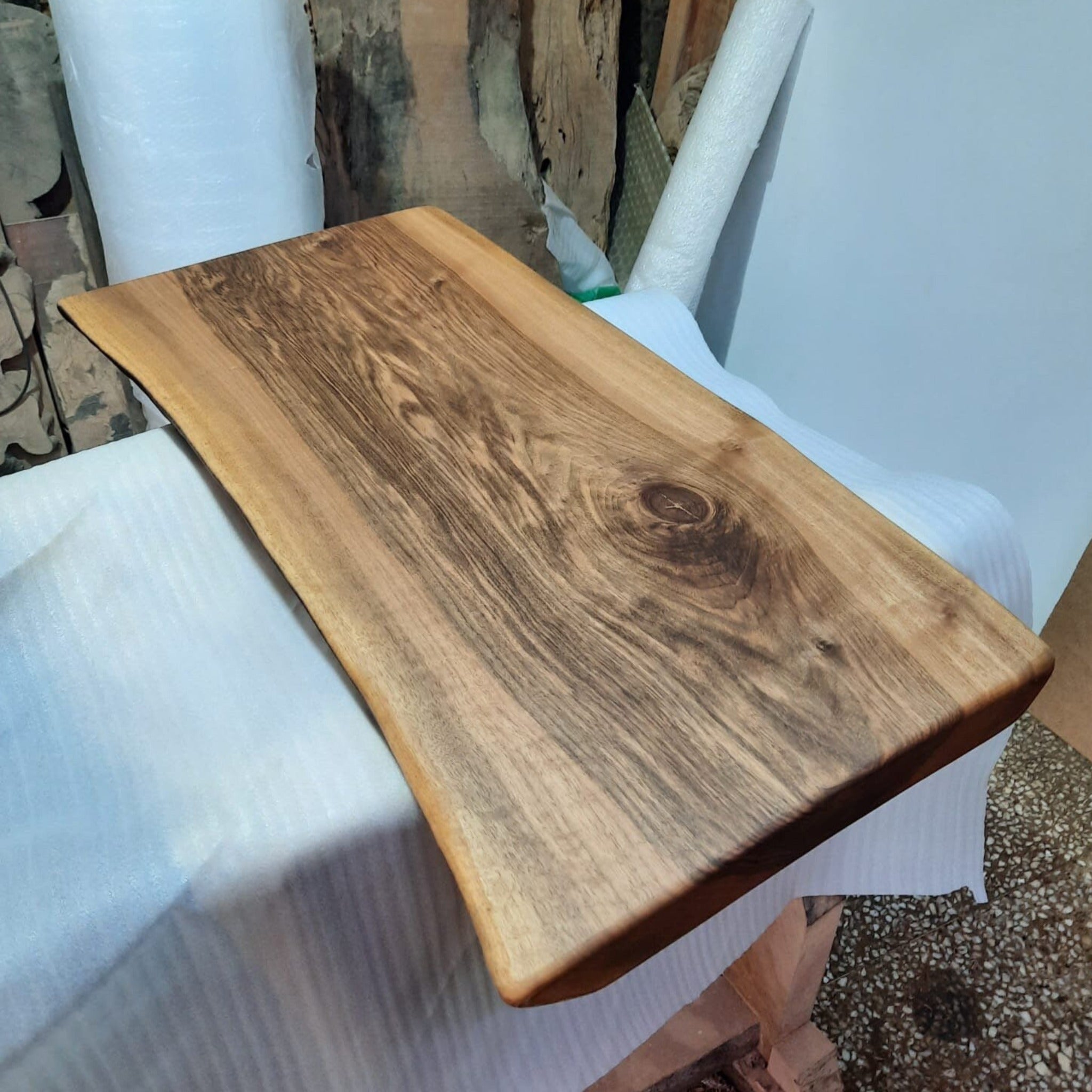 Live Edge Coffee Table - Iron's Custom Wood