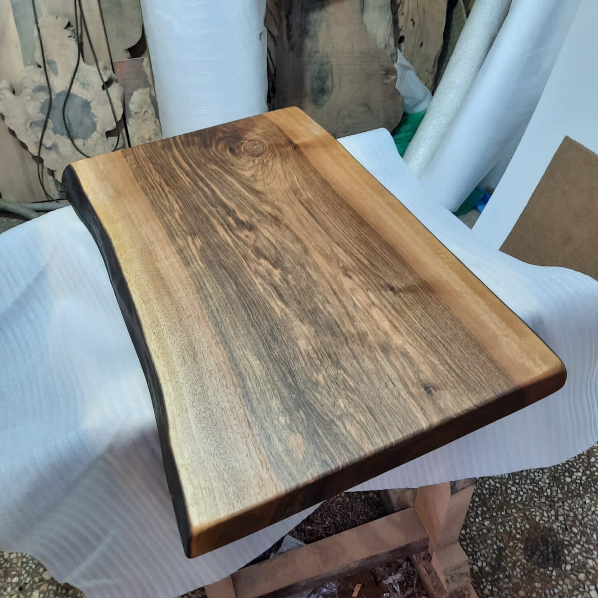 Live Edge Coffee Table - Iron's Custom Wood