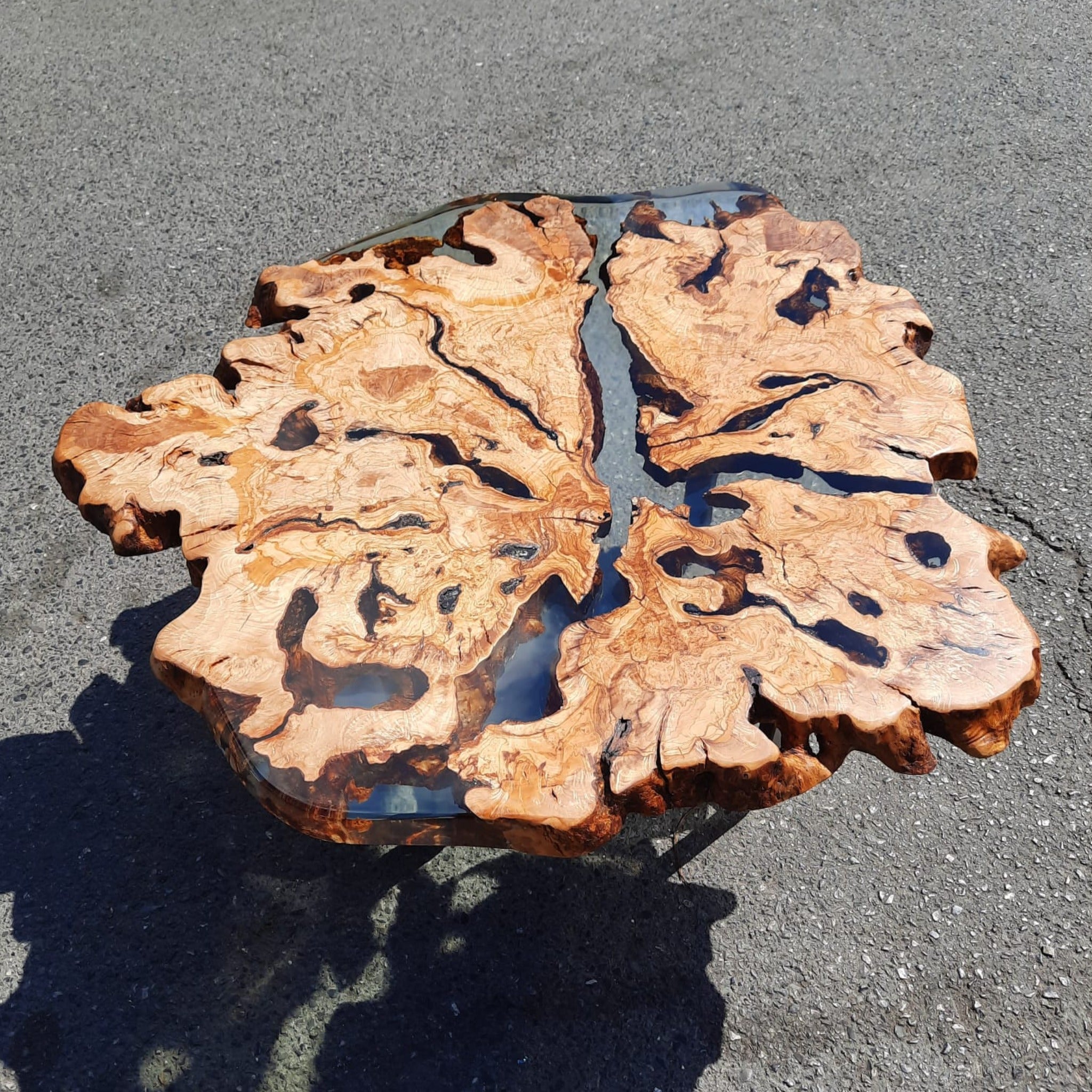 Live Edge Epoxy Coffee Table