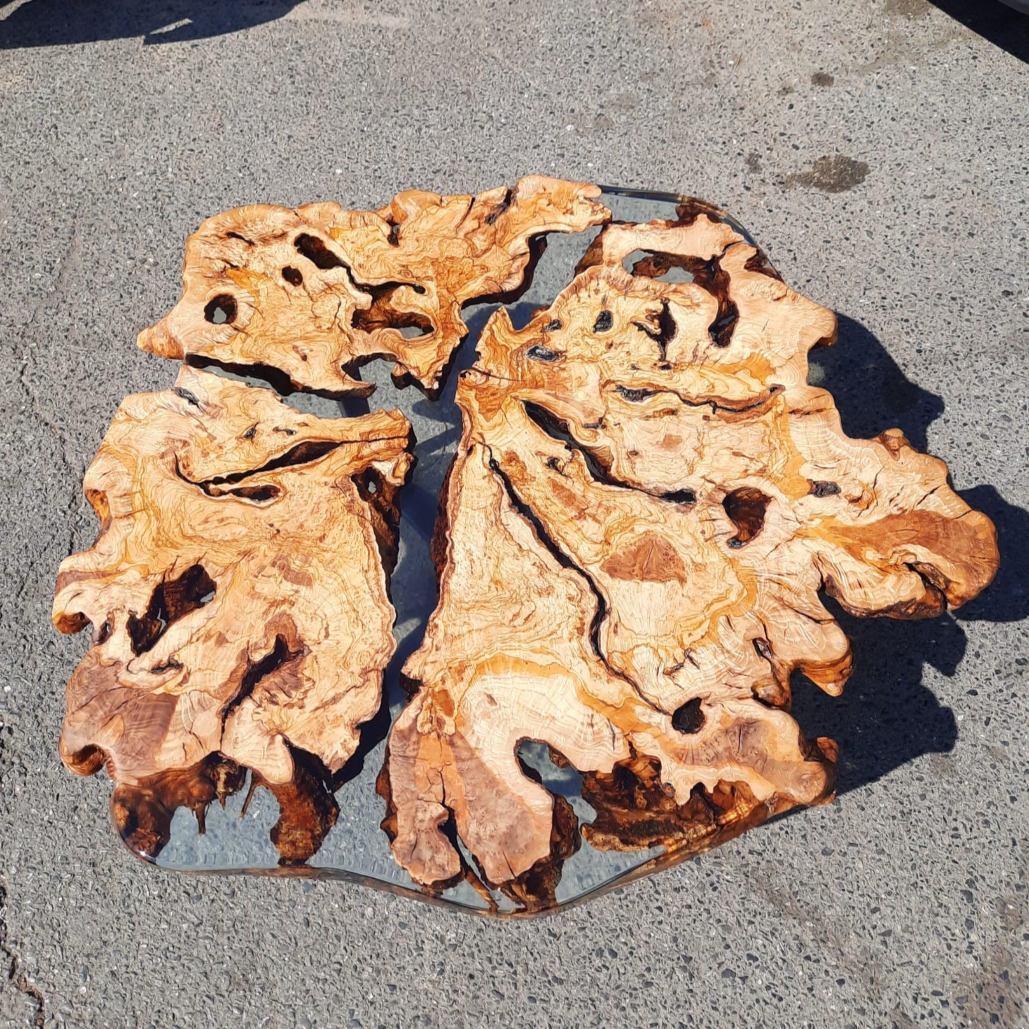 Live Edge Epoxy Coffee Table