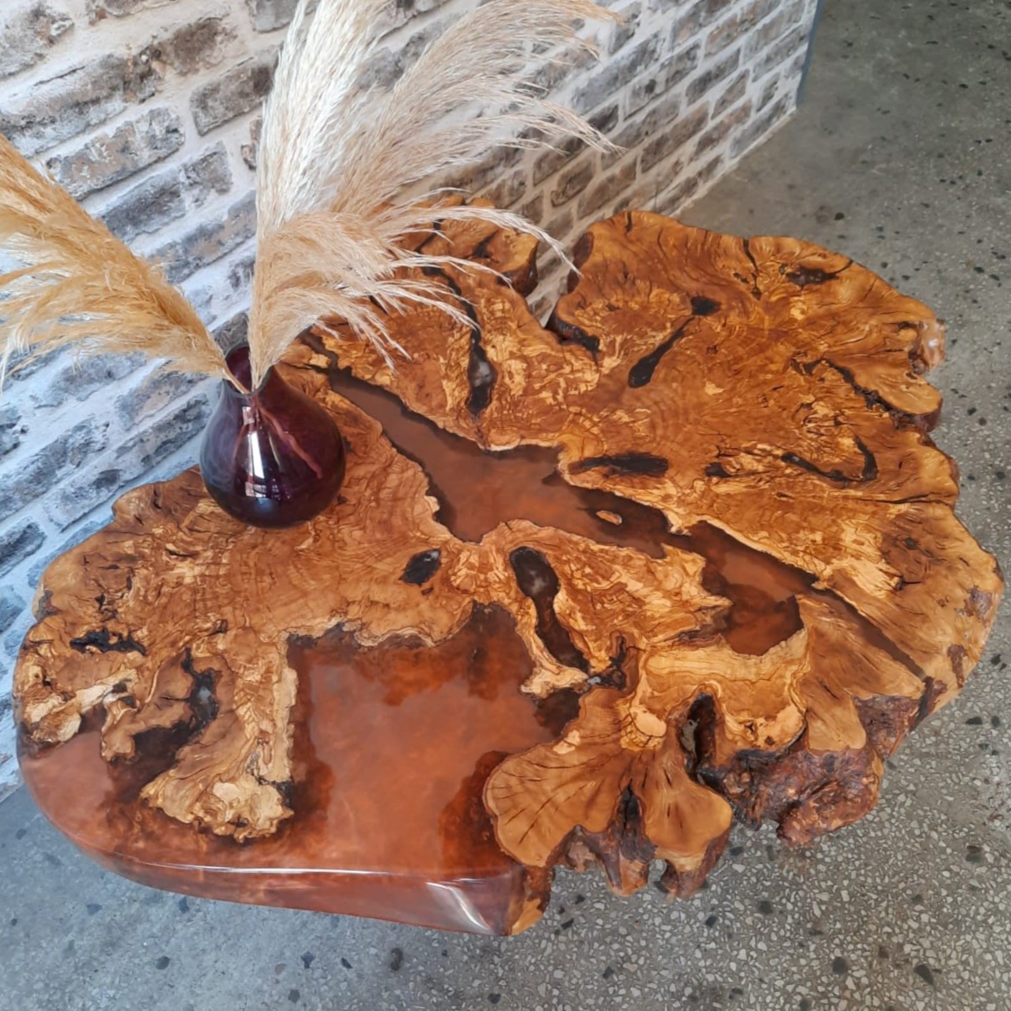 Live Edge Epoxy Coffee Table