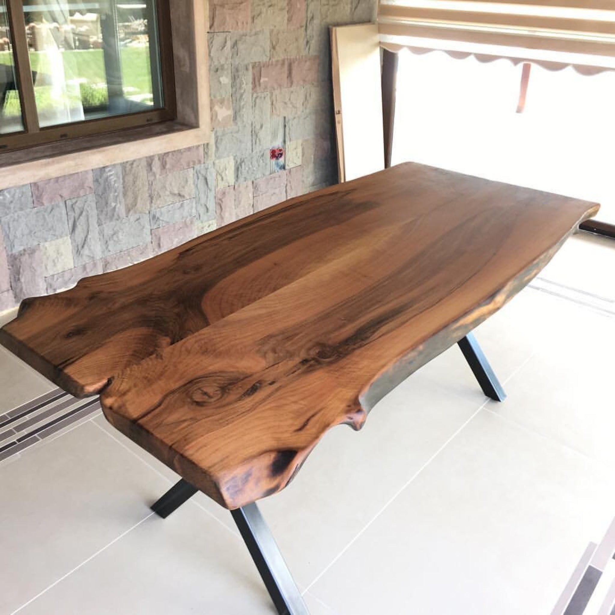 Custom Solid Wood Table, Kitchen Dining Table, Dining Room Furniture - Kitchen & Dining Room Tables - Iron's Custom Wood