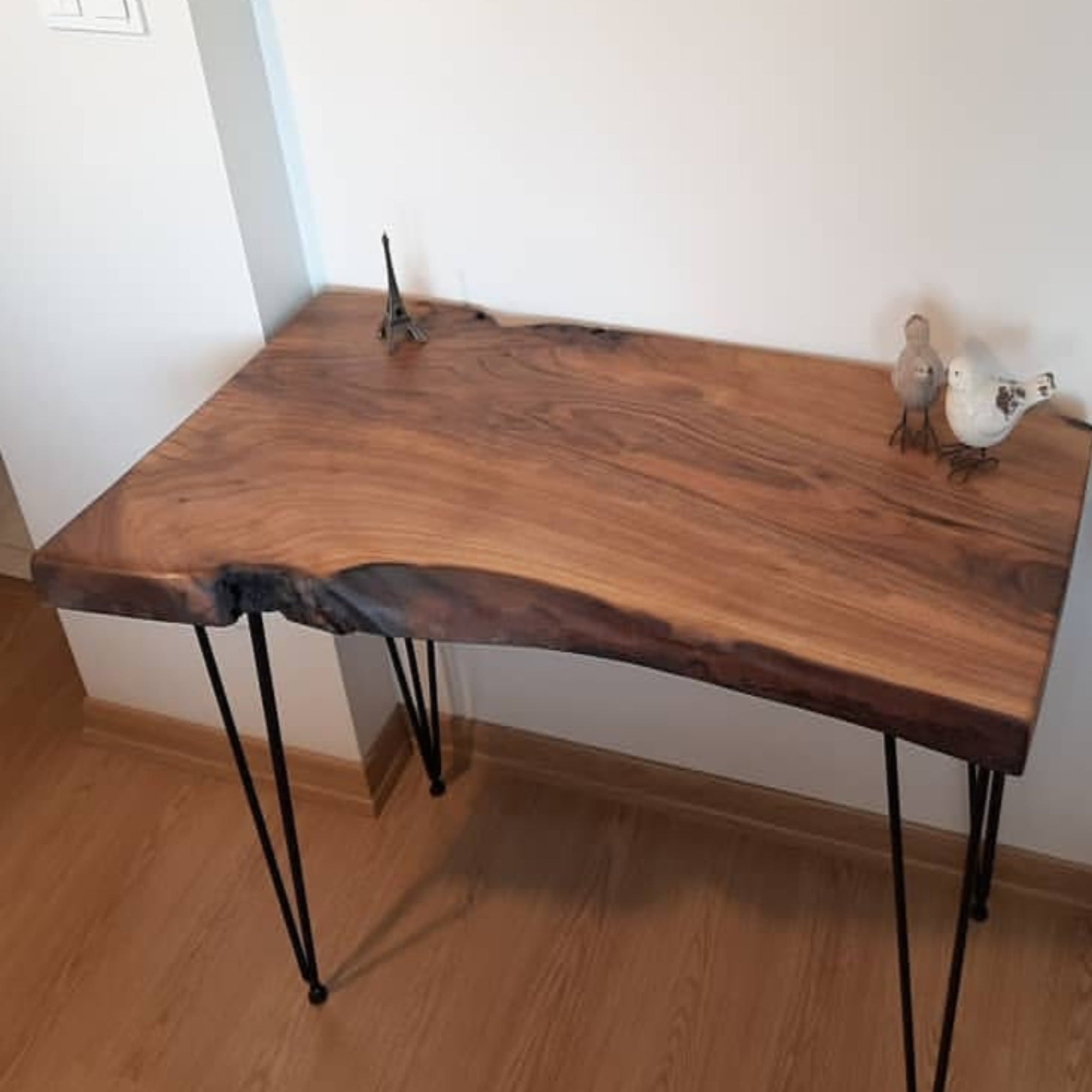 Solid Wood Live Edge Desk