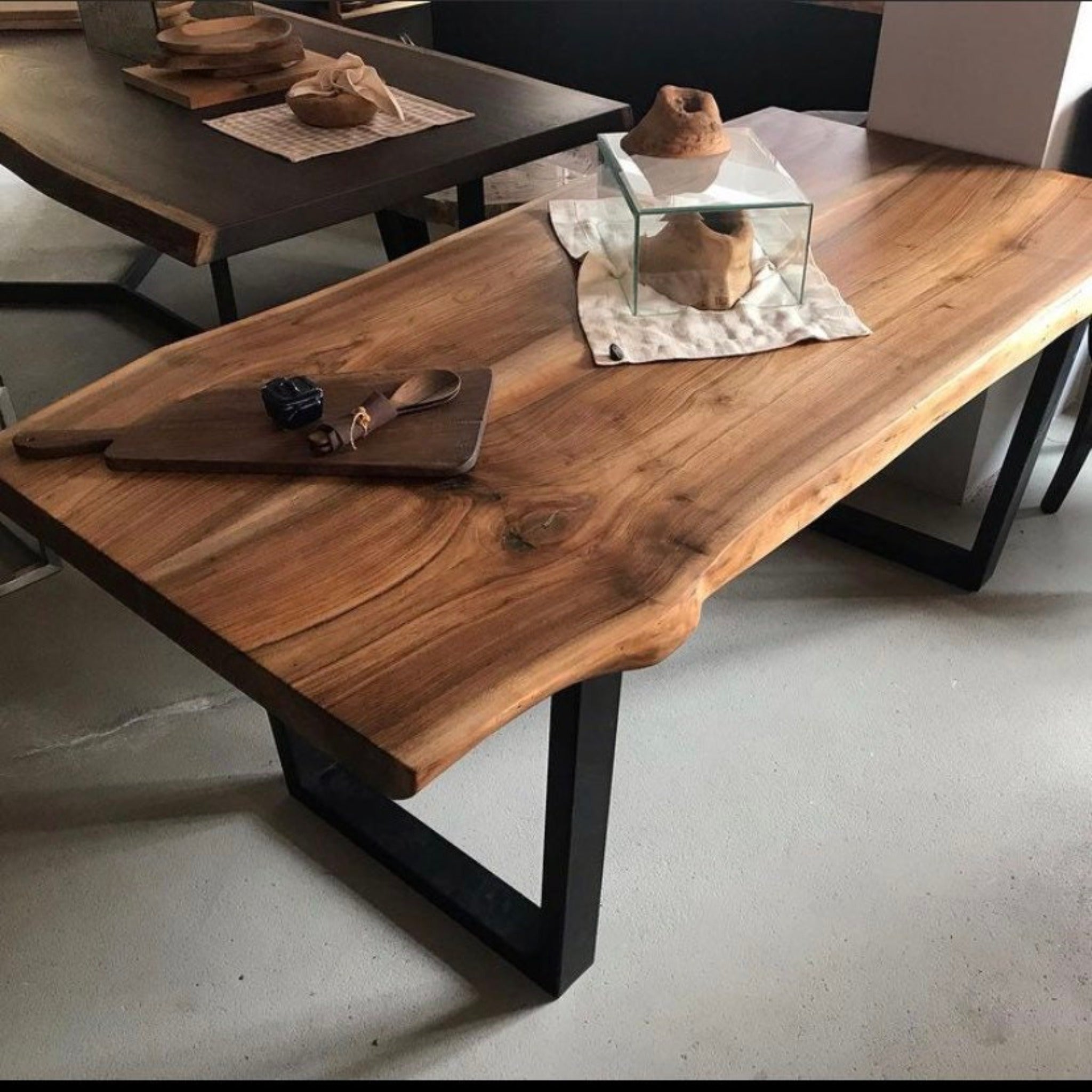 Live edge Black Walnut Table