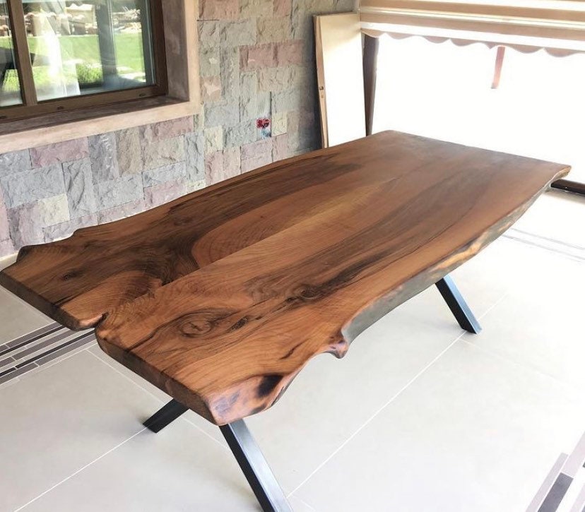 Solid Black Walnut Table