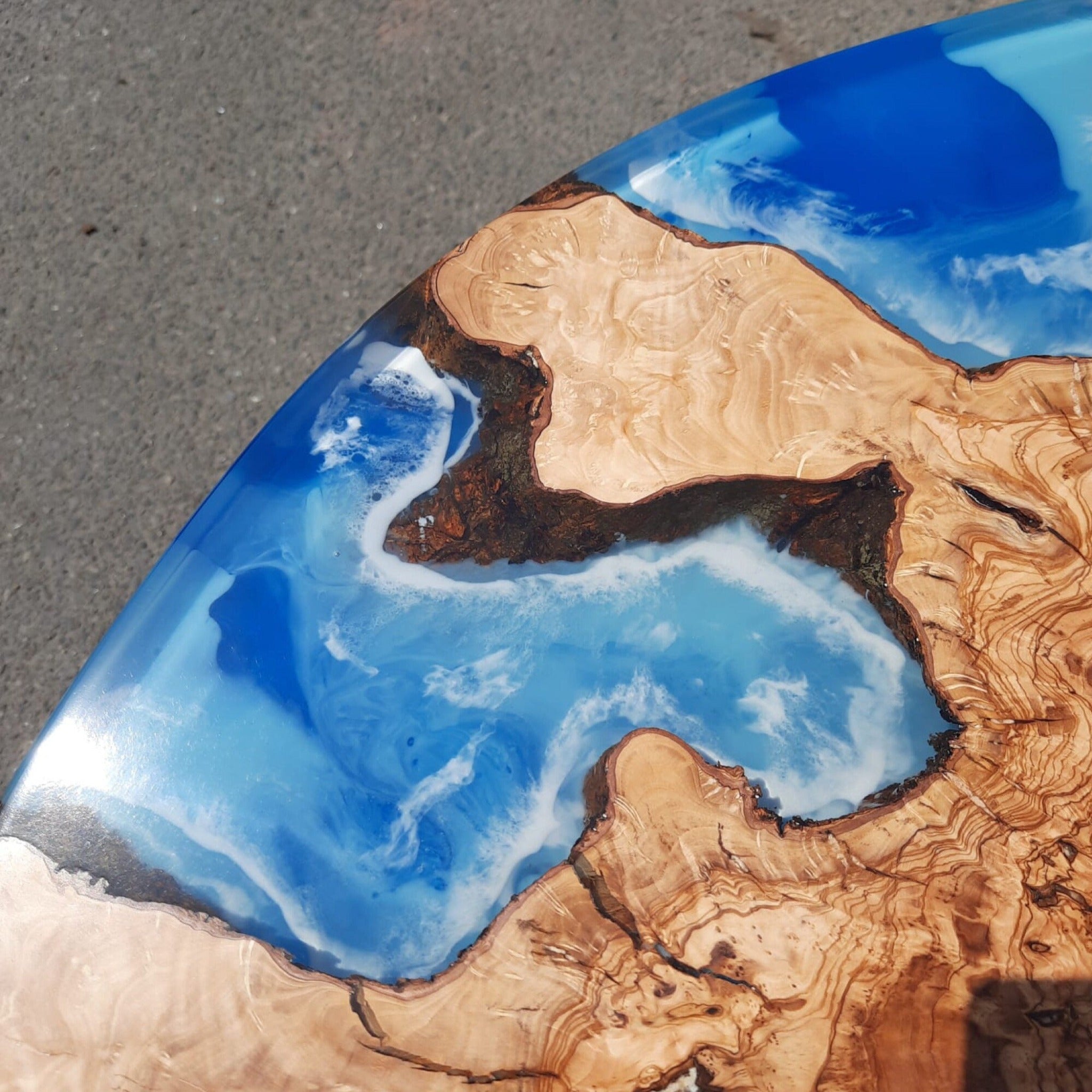 Ocean Epoxy Coffee Table