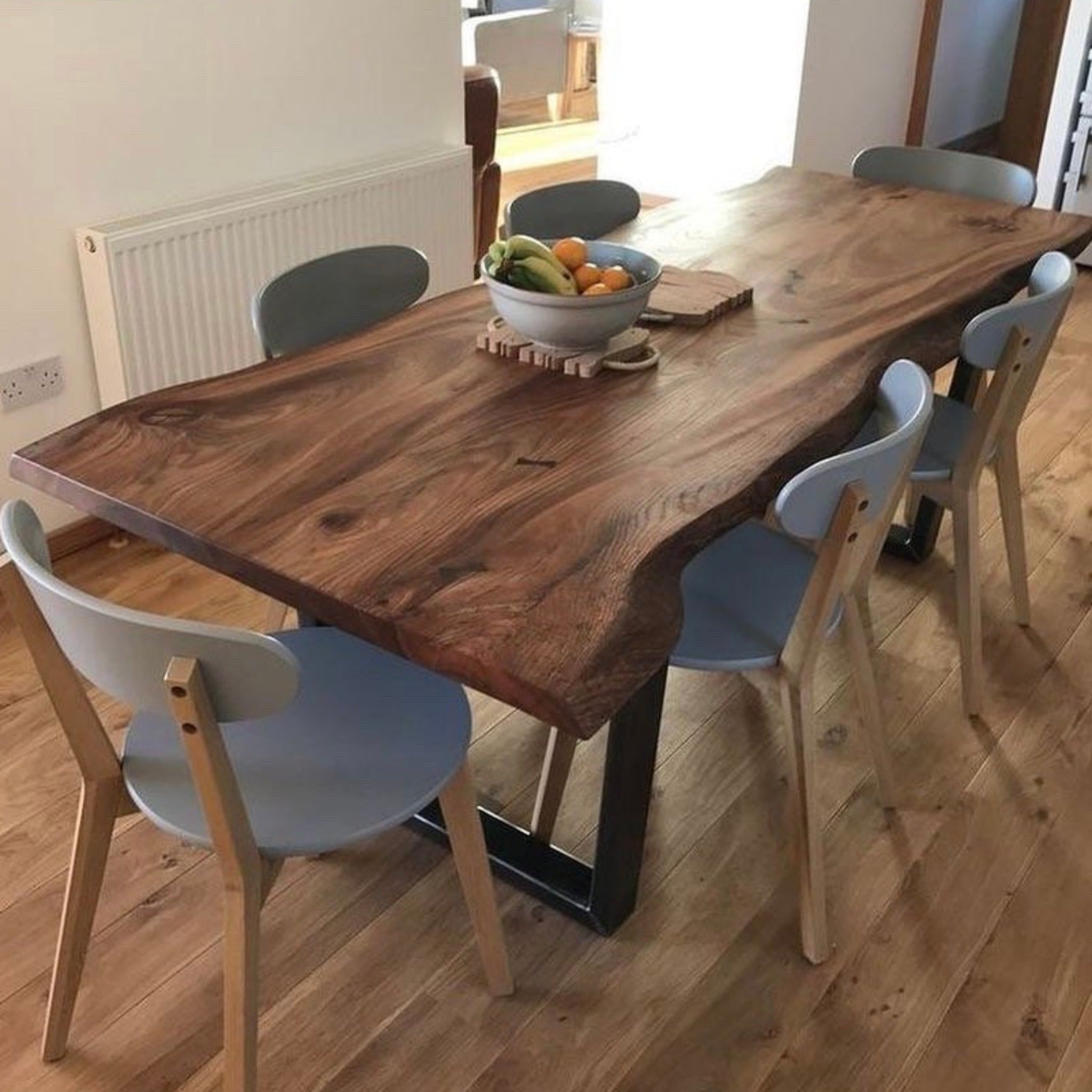 Live Edge Dining Table, Solid Wood Table