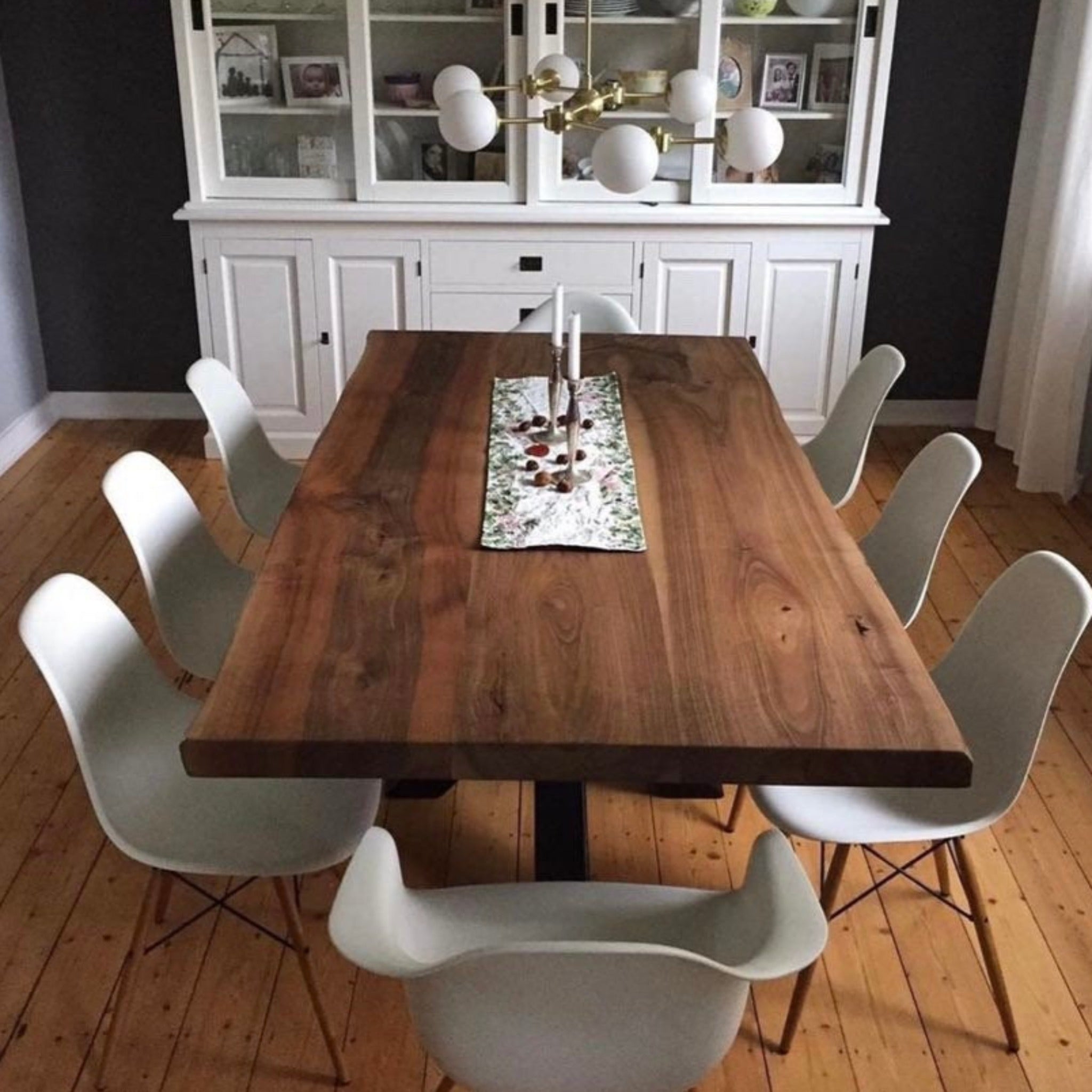 Kitchen Dining Table - Iron's Custom Wood